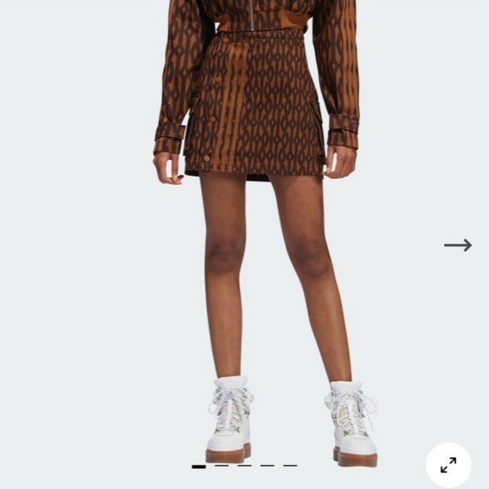 IVP MNGM Skirt XS, brown skirt NWT